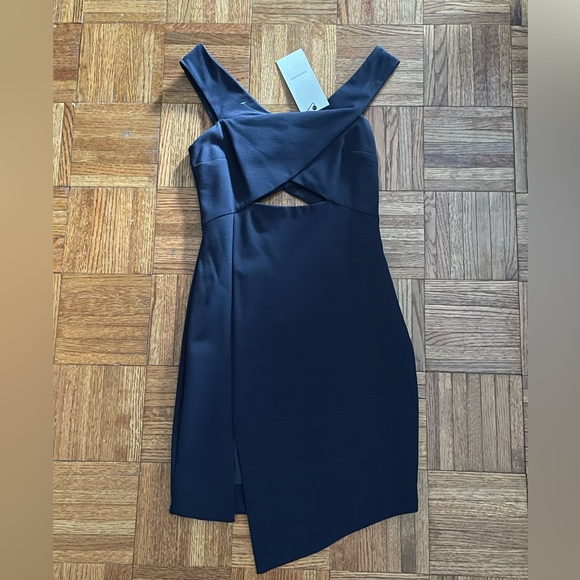 BEC & BRIDGE dress new with tags size 4 cut-out dress navy XS/S - Picture 3 of 11